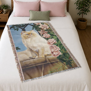 Persian Cat Rose Dryad Decke