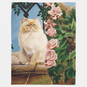 Persian Cat Rose Dryad Fleecedecke