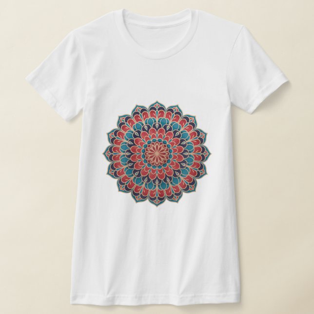 Persian Enamel Art (Minakari) –T-Shirt T-Shirt (Ablage )