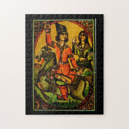 Persian Horseback Rider Puzzle