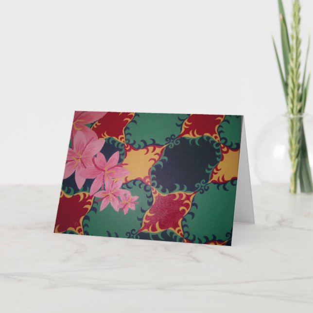 Persian Inspirationen Karte (Vorderseite)