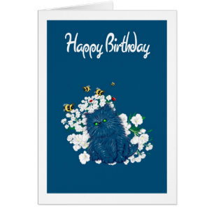Persian Kitten Birthday Card - Eigener Gruß hinzuf