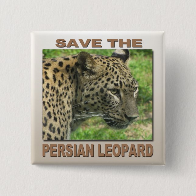 Persian Leopard Button (Vorderseite)