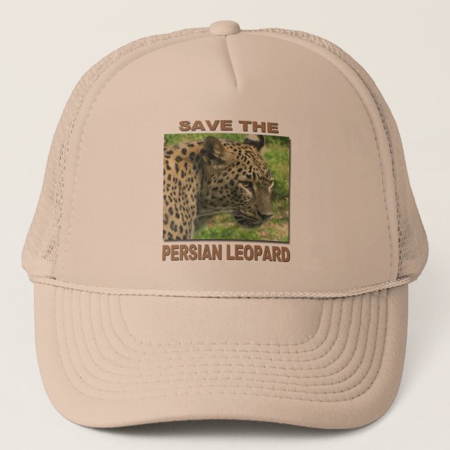 Persian Leopard Truckerkappe (Vorderseite)