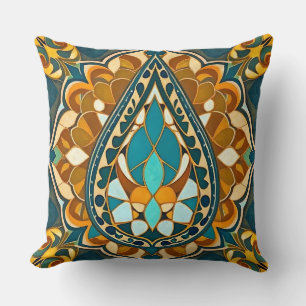 Persian Mosaic Throw Kissen