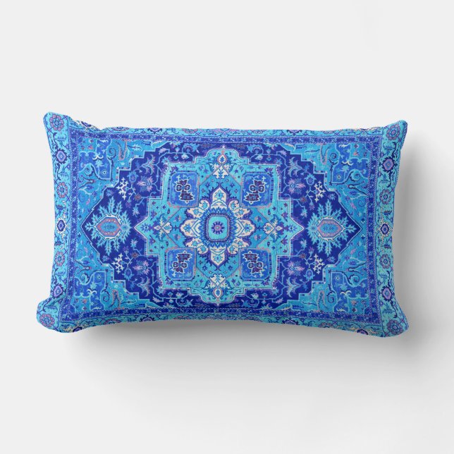 PERSIAN RUG - Blau Lendenkissen (Vorderseite)
