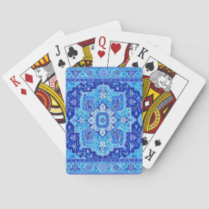 PERSIAN RUG - Blau Spielkarten