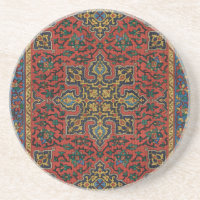 Persian Rug Carpet Red Blue Classic