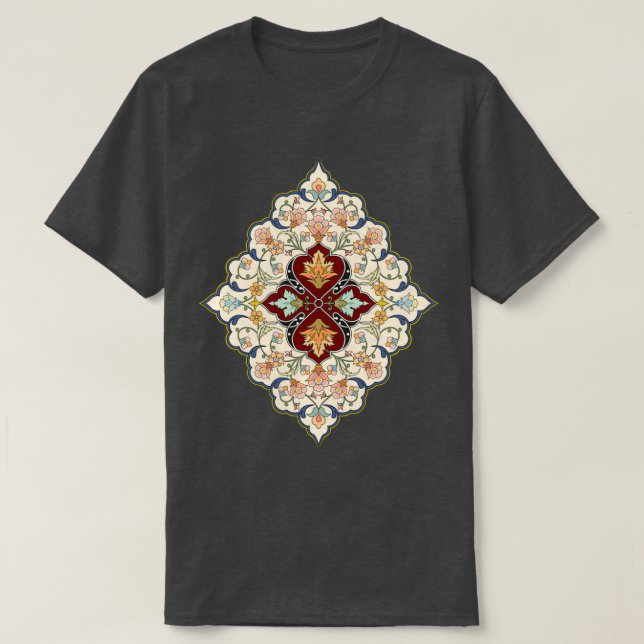 Persian Rug Design T-Shirt (Design vorne)