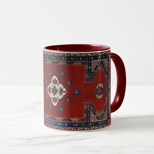 Persian Türkisch Kilim Carpet Rug Tasse (VorderseiteRechts)