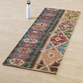 Persian Turkish Rug Pattern Killim Yogamatte