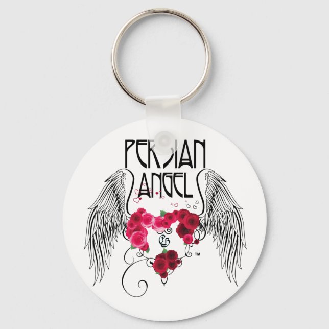 Persiangel Schlüsselanhänger (Vorderseite)