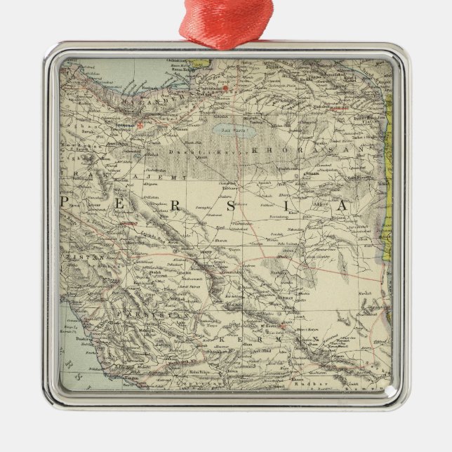 Persie Ornament Aus Metall (Vorne)