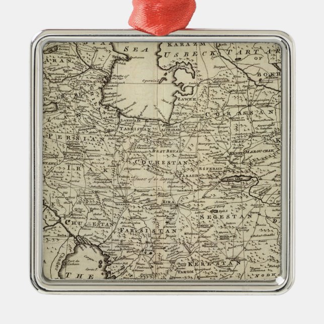 Persien 5 silbernes ornament (Vorne)