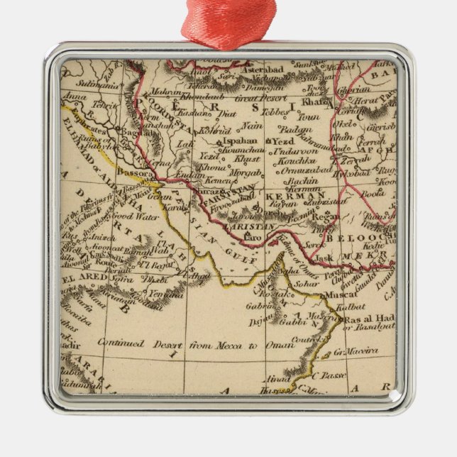 Persien, Arabien Ornament Aus Metall (Vorne)