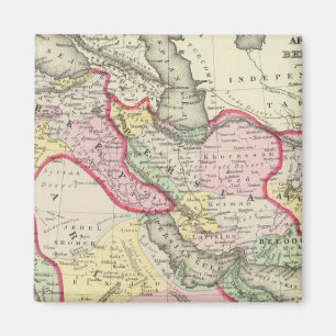 Persien, Arabien, Türkei, Afghanistan, Belochista Magnet