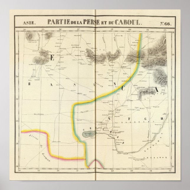 Persien, Kabul Asien 66 Poster (Vorne)