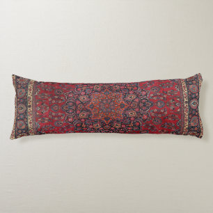 Persien Lila Blue Red Star Blocks Seitenschläferkissen