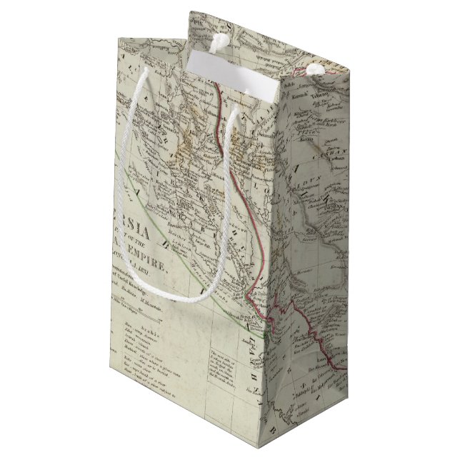 Persien, Osmanisches Reich Kleine Geschenktüte (Rückseite Schrägansicht)