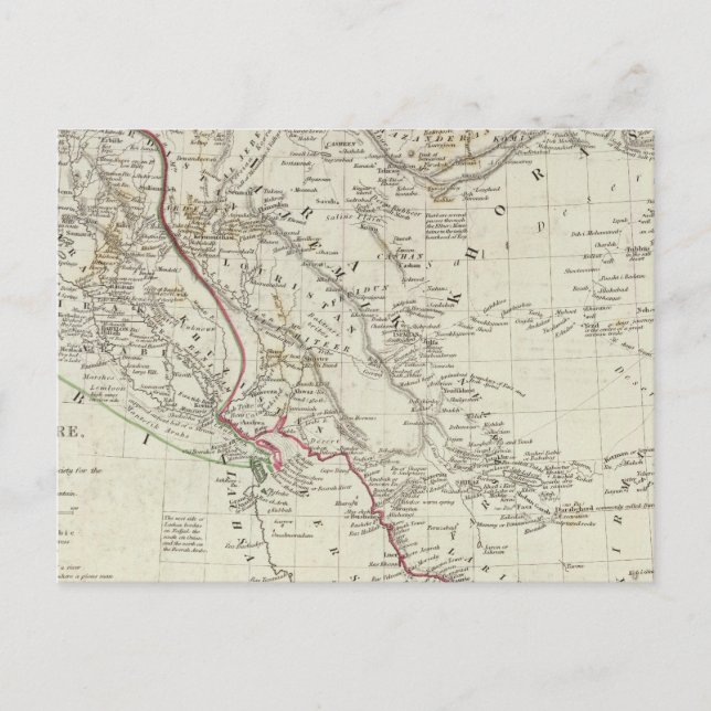 Persien, Osmanisches Reich Postkarte (Vorderseite)