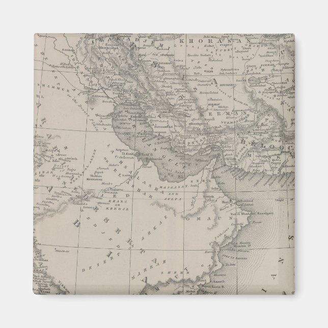 Persien und Arabien Magnet (Vorne)