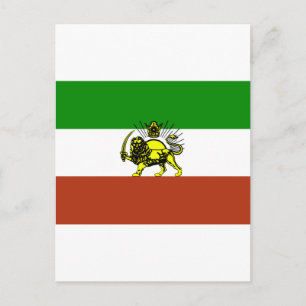 Persienflagge Postkarte