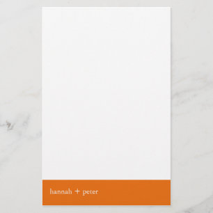Persimmon Banner: Stationery Briefpapier