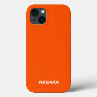 Persimmon roter Farbname Case-Mate iPhone Fall 13 Hülle
