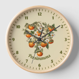 Persimmonen Uhr