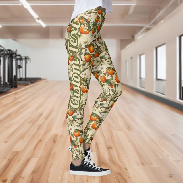 Persimmonmuster Leggings (Von Creator hochgeladen)