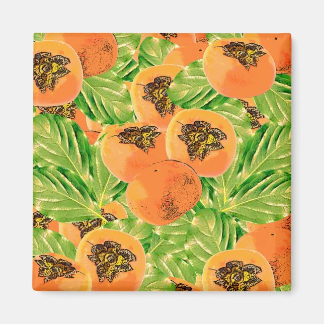 Persimondschungel Magnet (Vorne)