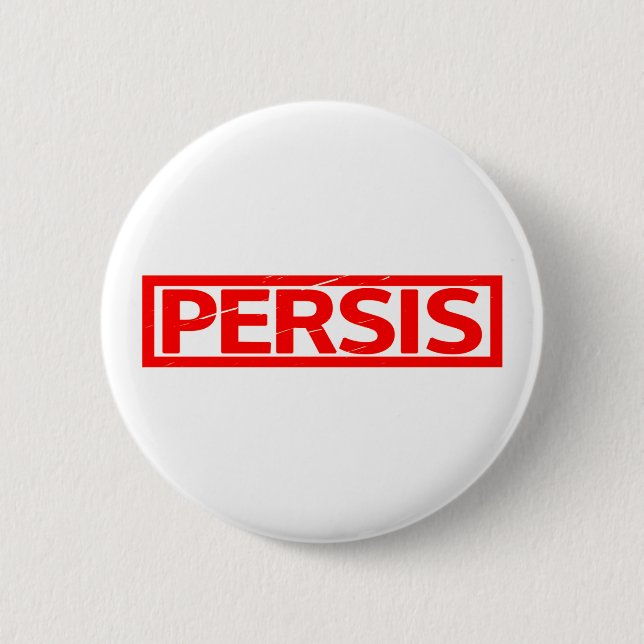 Persis-Briefmarke Button (Vorderseite)