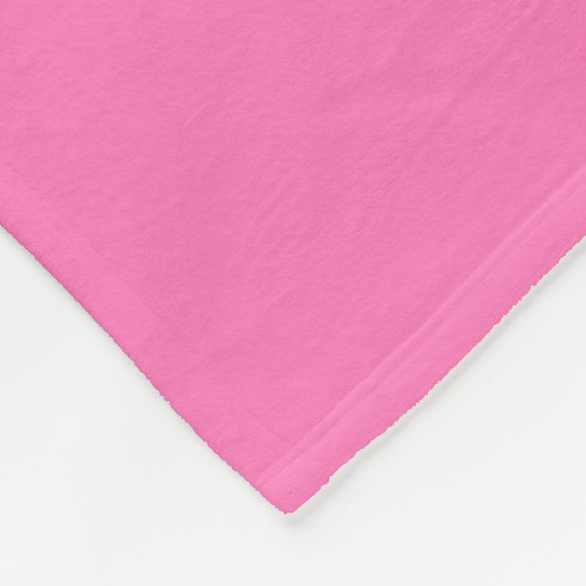 Persisch Pink Fleece Blanket (Ecke)