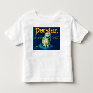 Persische Birnen-Kiste LabelYakima, WA Kleinkind T-shirt