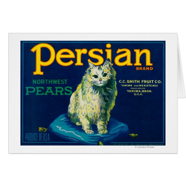 Persische BirnenkassetteYakima, WA (Vorderseite (Horizontal))