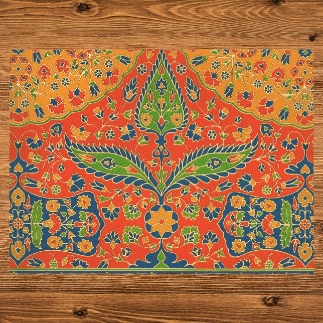 Persische Blumendrucke dekorativ Seidenpapier (Von Creator hochgeladen)