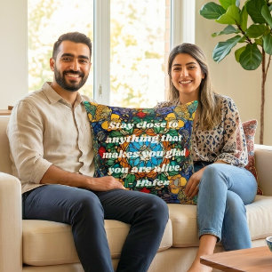 Persische Geschenke mit individuellem Glasmosaik-M Kissen