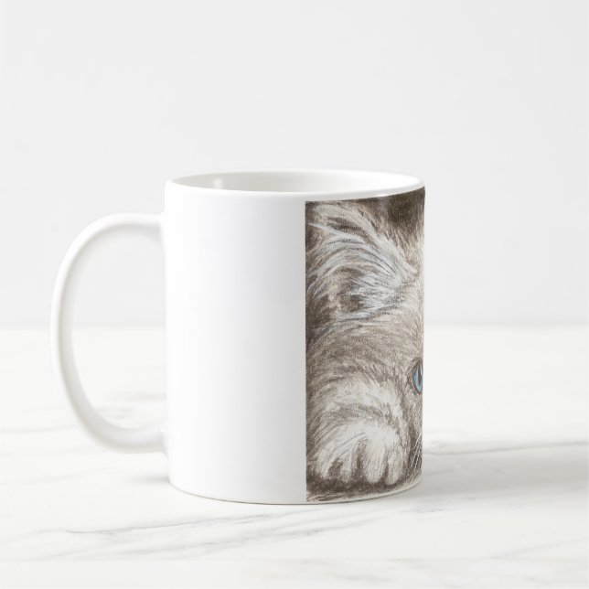 Persische Himalajakätzchen-/Katzen-Kaffee-Tasse Tasse (Links)