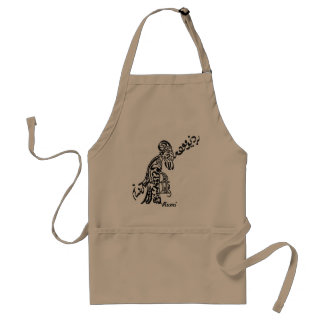 Persische Kalligraphie von Rumi Gedicht "alter Schürze