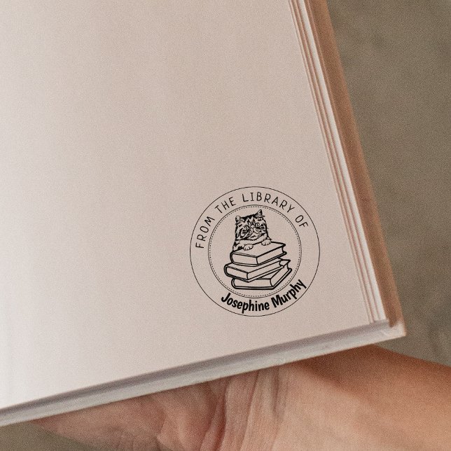 Persische Katze, Buch aus der Bibliothek von Gummistempel (Von Creator hochgeladen)