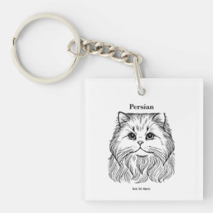 Persische Katze - Grace in jedem Whisker-Schlüssel Schlüsselanhänger