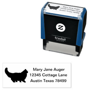 Persische Katze Personalisiert Permastempel