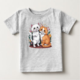 Persische Katzen Baby T-shirt