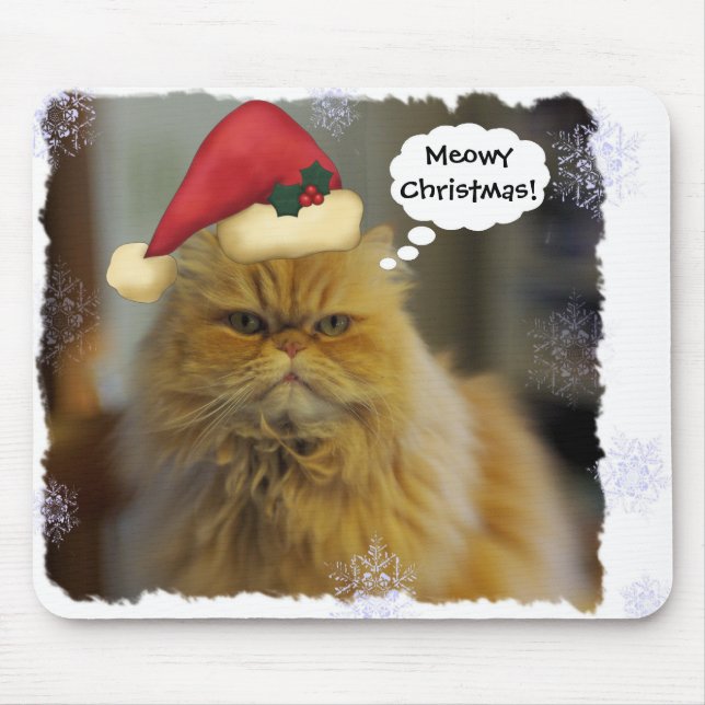 Persische Katzen-Gewohnheit Mousepad (Vorne)