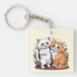 Persische Katzen Schlüsselanhänger