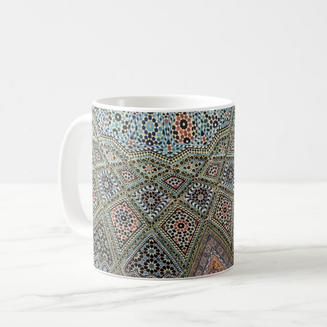 Persische Keramik Kaffeetasse (Vorderseite Links)