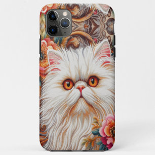 Persische Kitten Blume, floral Delight Perserkatze Case-Mate iPhone Hülle