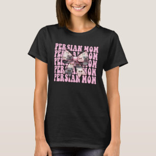 Persische Mama Mutter Persische Katze Muttertag Ro T-Shirt