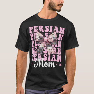 Persische Mama Mutter Persische Katze Muttertag Ro T-Shirt