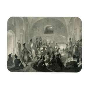 Persische Moschee in Jerewan, Armenien, eine Nacht Magnet